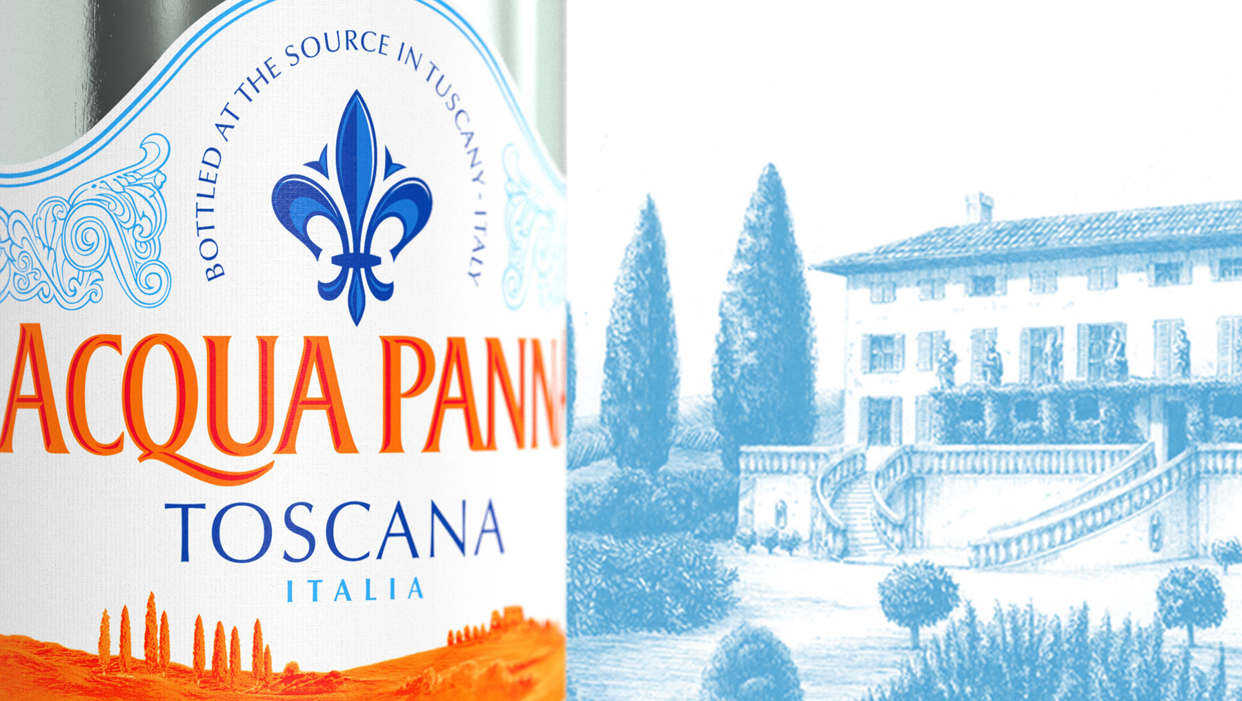 Acqua Panna Cartils Branding Packaging Design